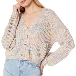 BB DAKOTA Rainbow Cardigan Sweater